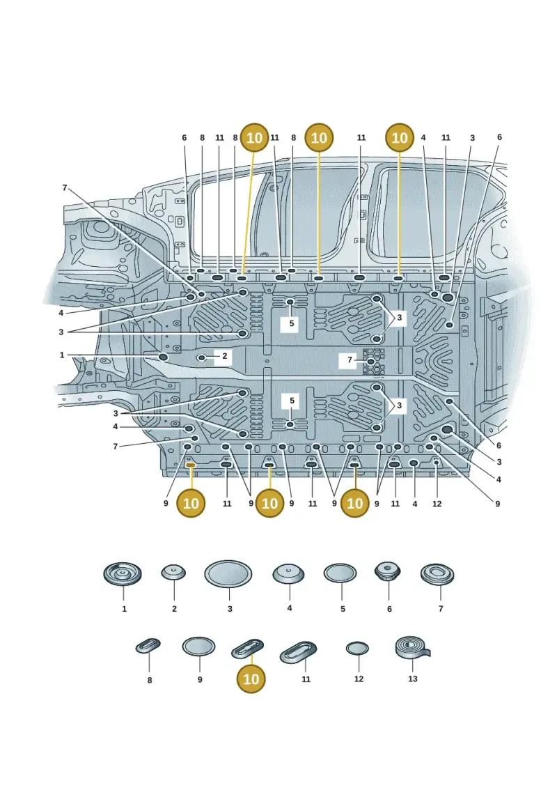 1K0899187 — SEAT Tavascan Cupra (2023-) diagram 20h803037, position 10