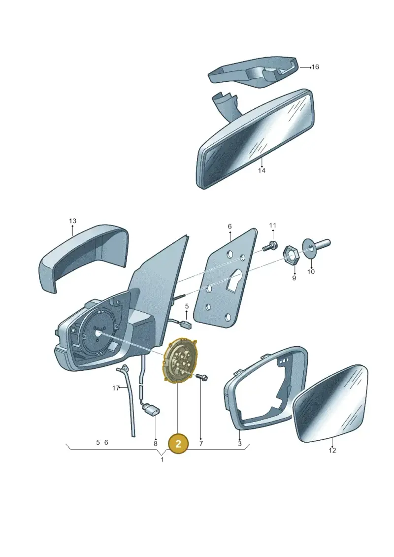 1K0959577 — SEAT Mii reference (2011-2019) diagram 723857400, position 2