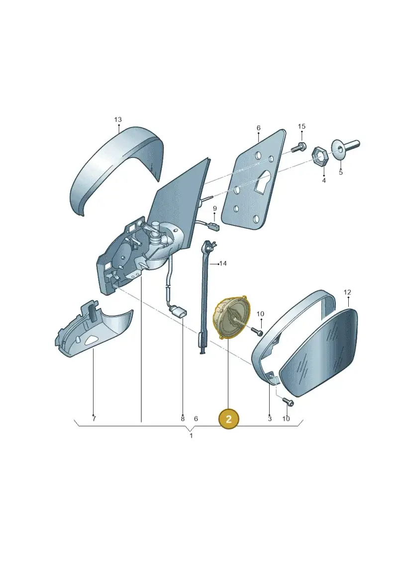 1K0959577 — SEAT Mii electric (2020-2021) diagram 892857400, position 2