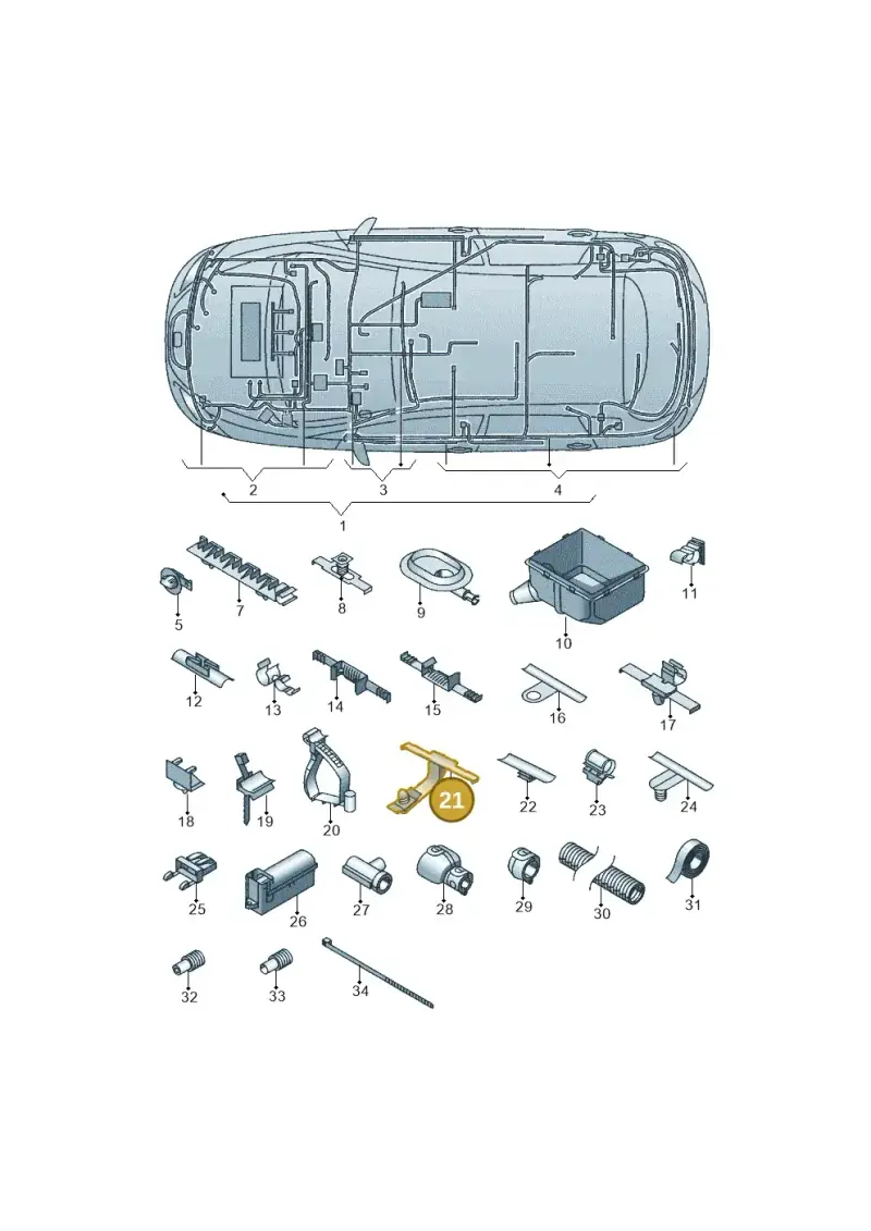 1K0971930C — SEAT Altea XL Reference (2013-2013) diagram 418971810, position 21