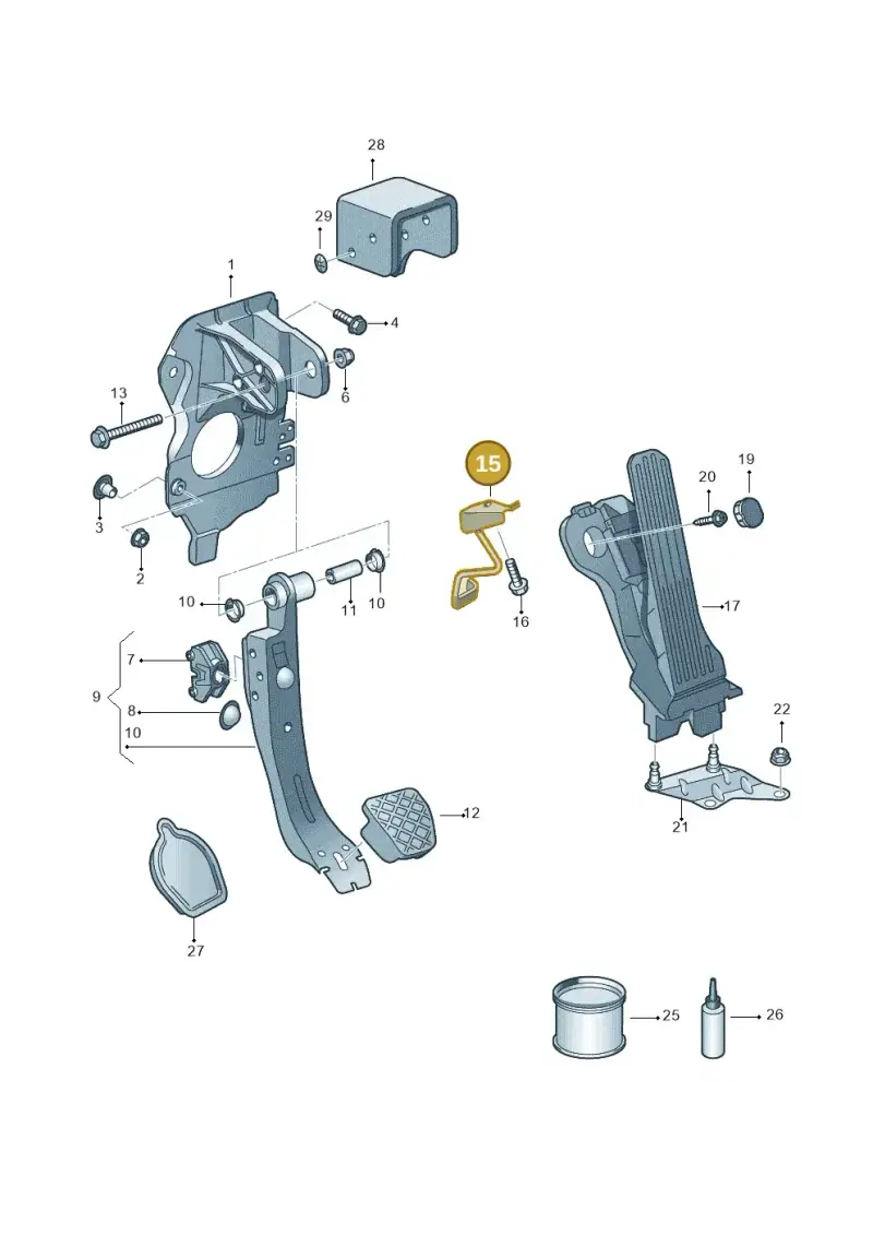 1K2721913T — SEAT Alhambra Stylance (2015-2022) diagram 634721700, position 15