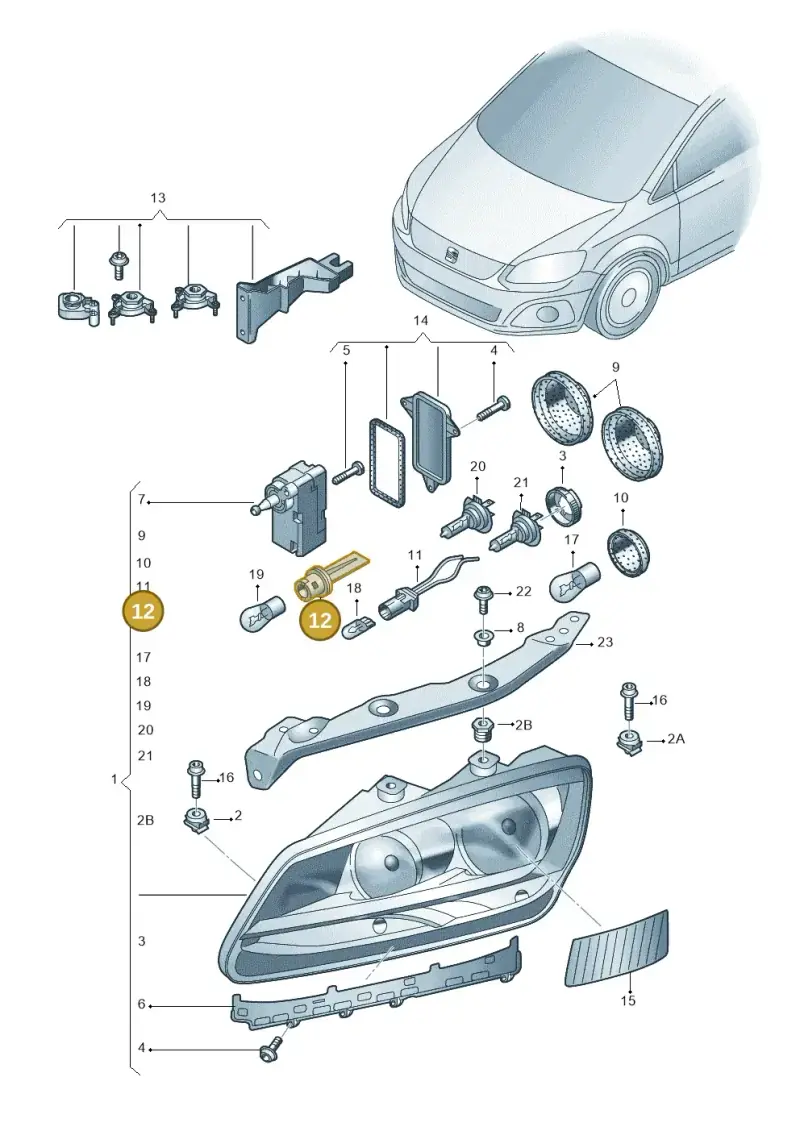 1K6953123C — SEAT Alhambra Stylance (2015-2022) diagram 878941000, position 12