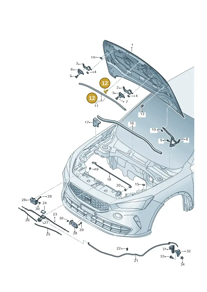 1M0837720F — SEAT CUPRA Formentor (2020-) diagram 5ff823000, position 12