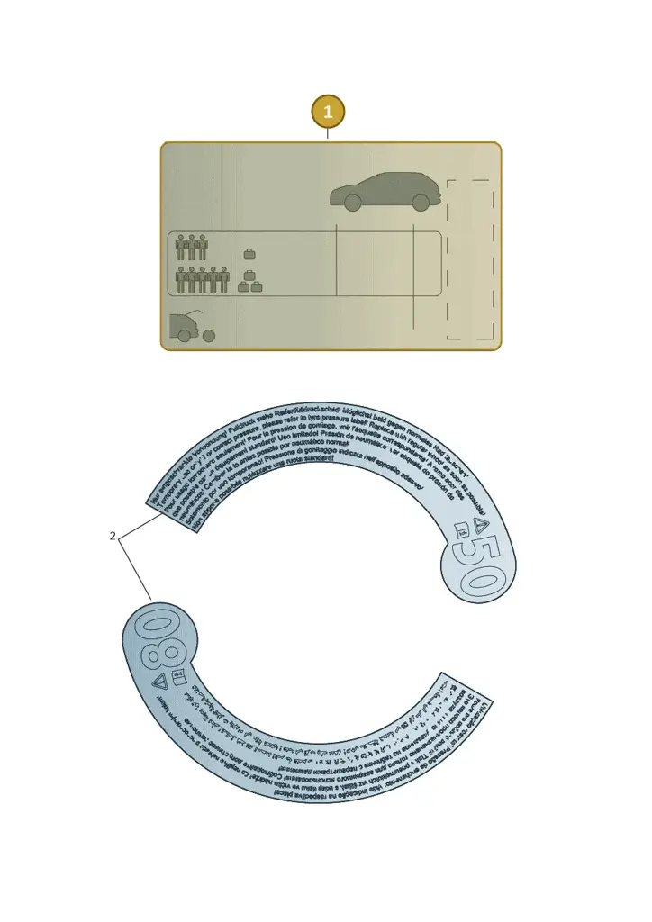 1P0010821C — SEAT Altea XL (2013-) diagram 754010300, position 1