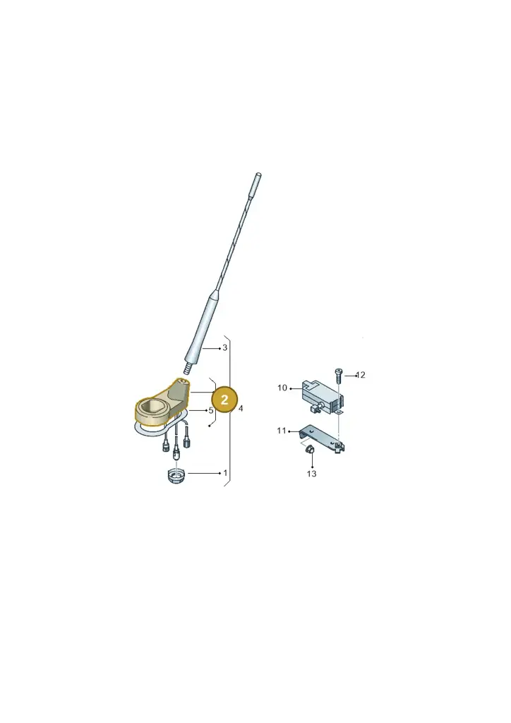 1P0035501A — SEAT Altea XL (2013-) diagram 253035100, position 2