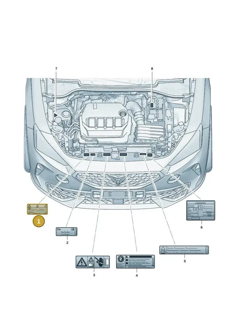 1S0010008E — SEAT Formentor TSI CUPRA (2020-) diagram 5ff010010, position 1
