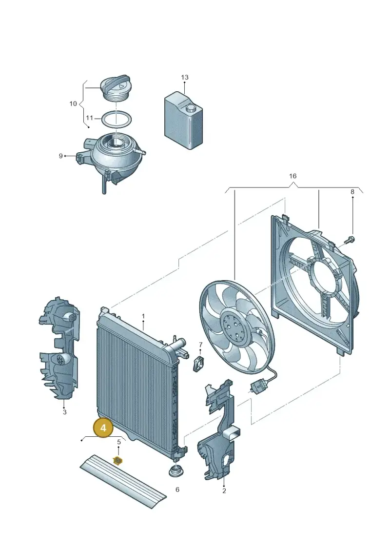 1S0121281 — SEAT Mii electric (2020-2021) diagram 772121700, position 4