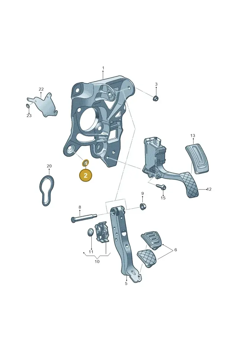 1S0721381 — SEAT Ibiza FR (2017-) diagram 837721700, position 2