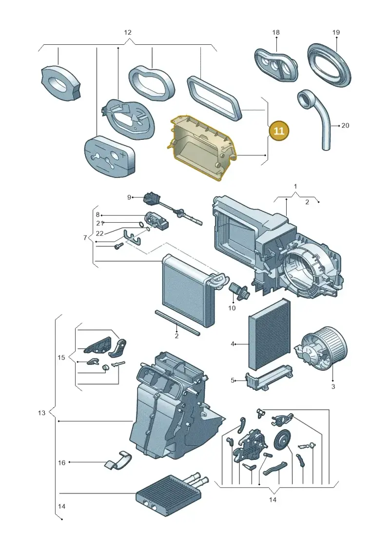 1S0820303A — SEAT Mii reference (2011-2019) diagram 723820220, position 11