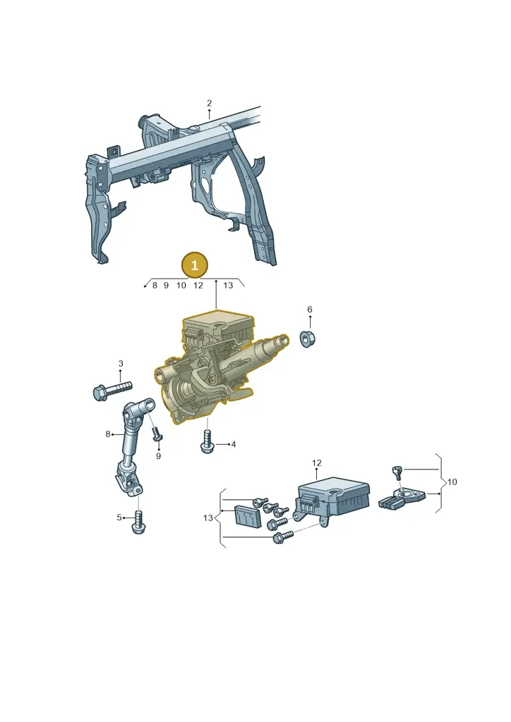 1S1423510T — SEAT Mii reference (2011-2019) diagram 873419300, position 1