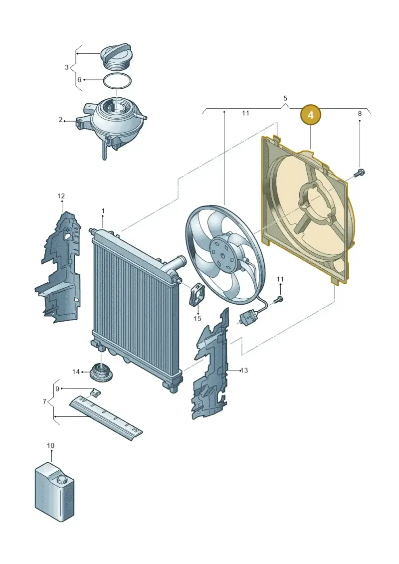 1SB121205 — SEAT Mii reference (2011-2019) diagram 892122010, position 4