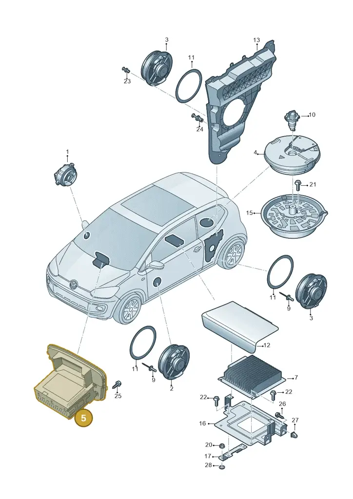 1SL035867BITZ — SEAT Mii (2011-2019) diagram 723035350, position 5