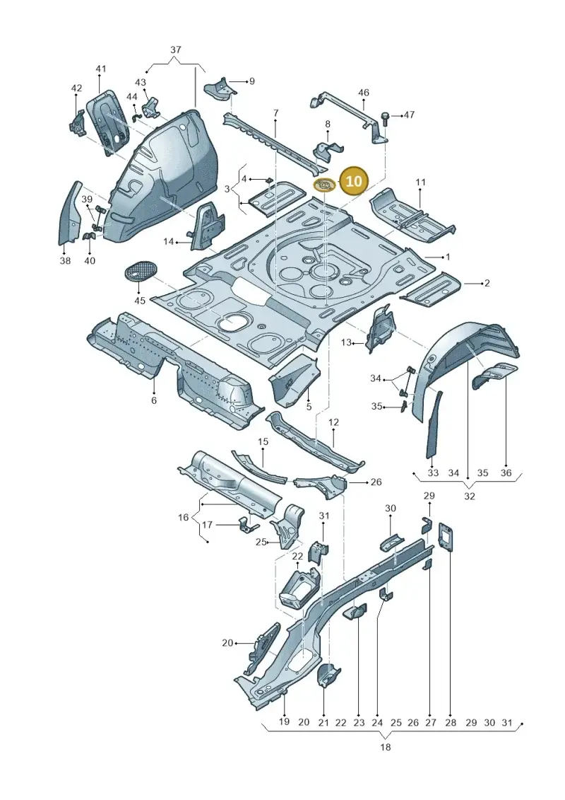 1T0803274 — SEAT Tarraco FR (2018-2024) diagram 591803010, position 10