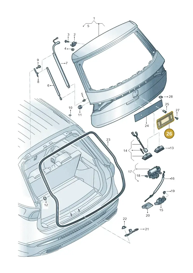 1T0827211C — SEAT Tarraco FR (2018-2024) diagram 591827000, position 26