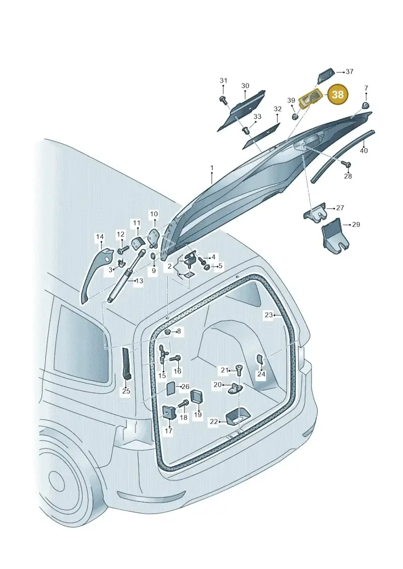 1T0827229A — SEAT Alhambra Stylance (2015-2022) diagram 689827000, position 38