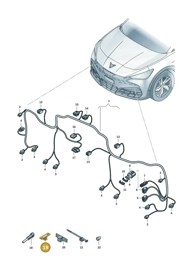 1T0971930C — SEAT Tavascan Cupra (2023-) diagram 20h971000, position 19