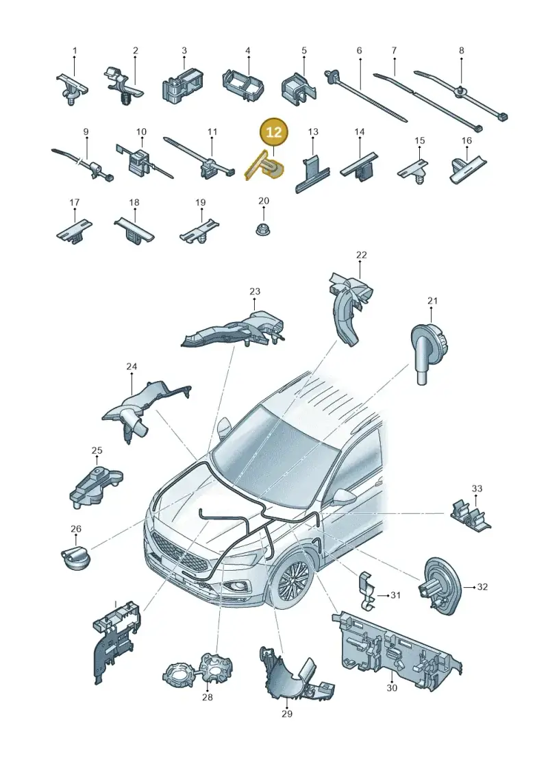 1T0972822A — SEAT Tarraco FR (2018-2024) diagram 591971079, position 12