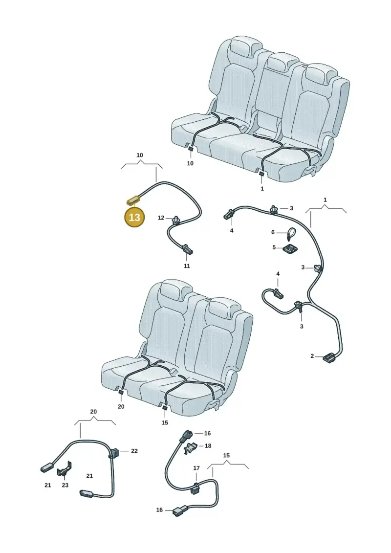 1T0973119 — SEAT Tarraco FR (2018-2024) diagram 591972029, position 13