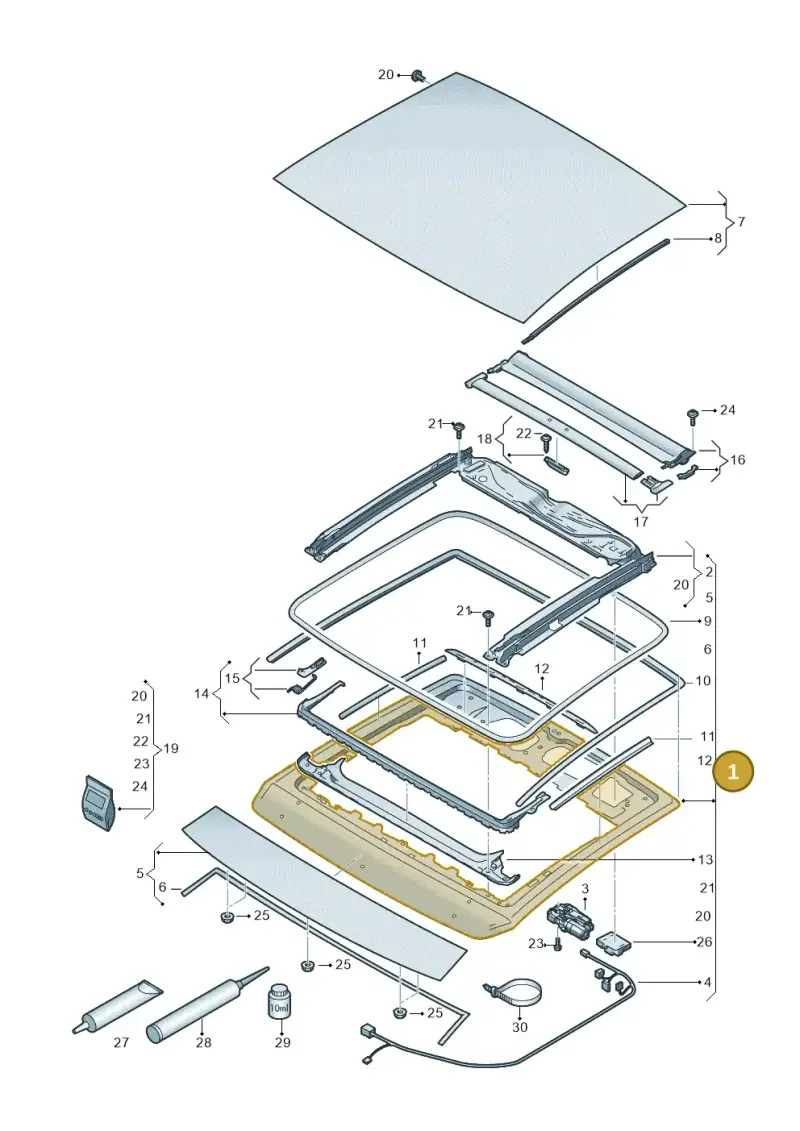 2G0877049C — SEAT Ibiza FR (2017-) diagram 835877000, position 1