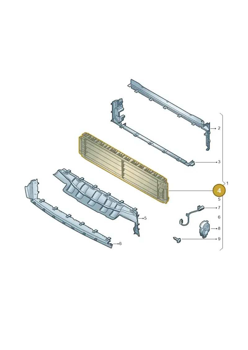 2Q0122323A — SEAT Leon style (2019-) diagram 585805010, position 4