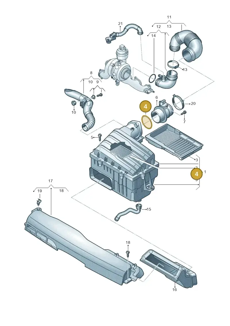 2Q0129668A — SEAT Arona FR (2017-) diagram 837129500, position 4