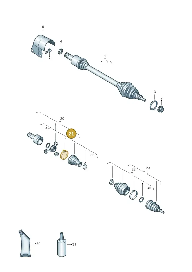 2Q0498202B — SEAT Arona FR (2017-) diagram 837407240, position 21