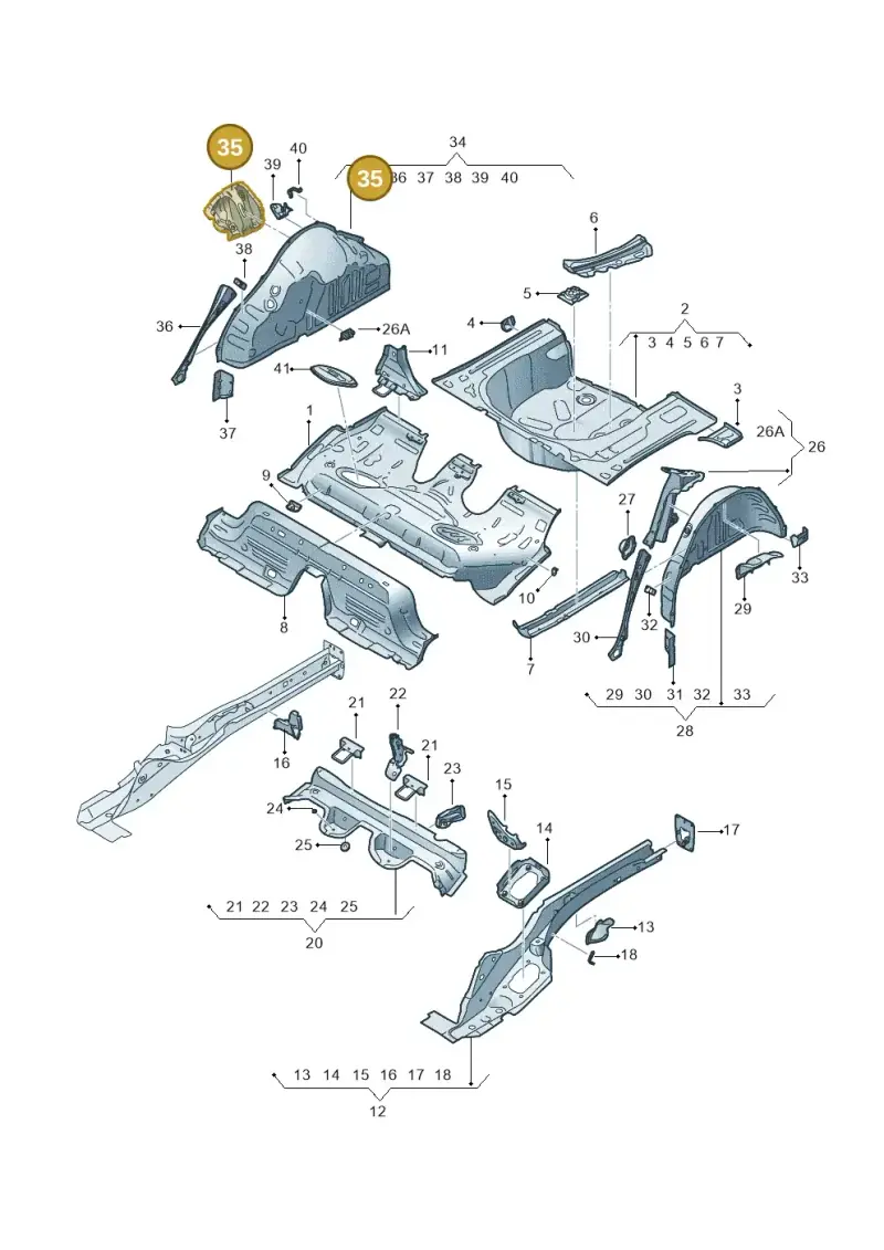 2Q0802192 — SEAT Arona FR (2017-) diagram 835803100, position 35