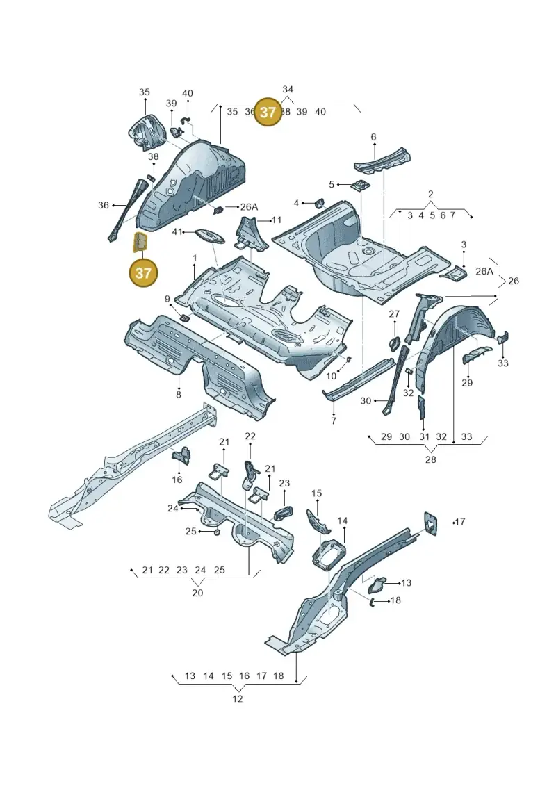 2Q0802398 — SEAT Arona FR (2017-) diagram 835803100, position 37