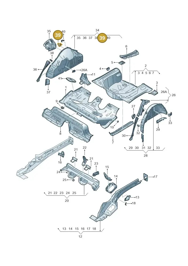 2Q0803262 — SEAT Arona FR (2017-) diagram 835803100, position 39