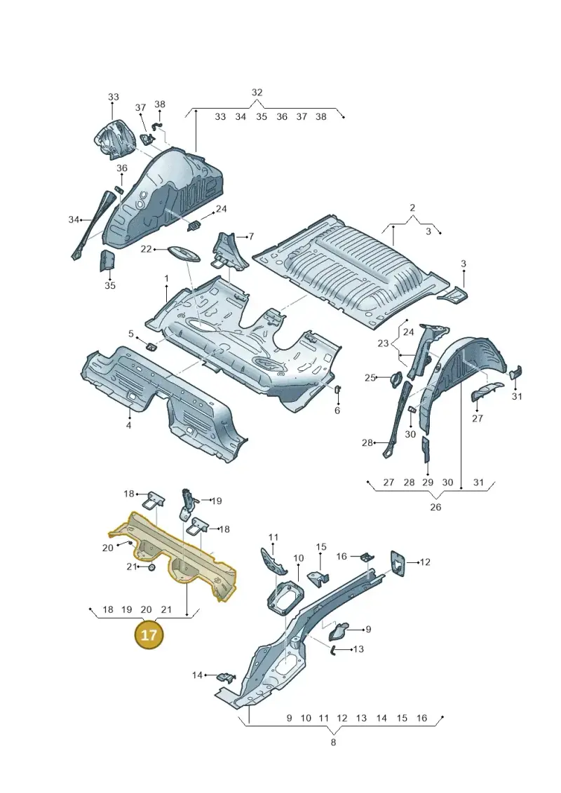 2Q0803531A — SEAT Arona FR (2017-) diagram 835803150, position 17
