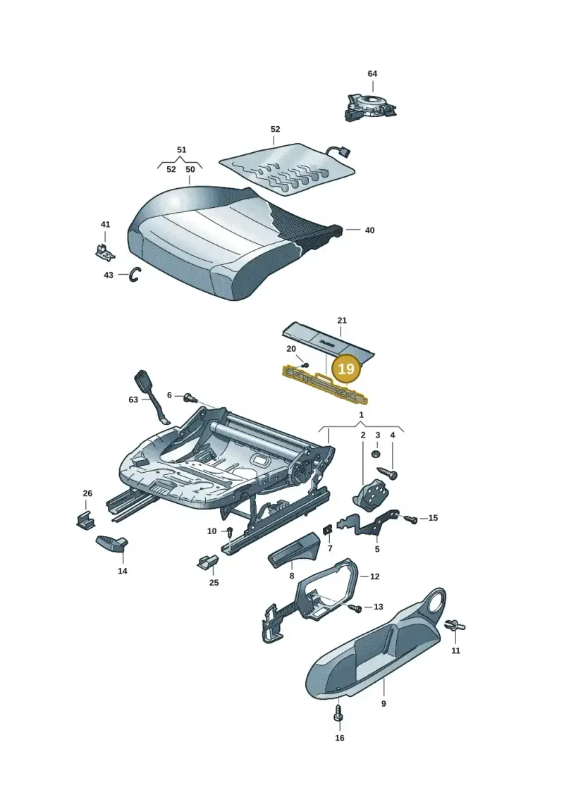 2Q0881545 — SEAT Tavascan Cupra (2023-) diagram 10a881000, position 19