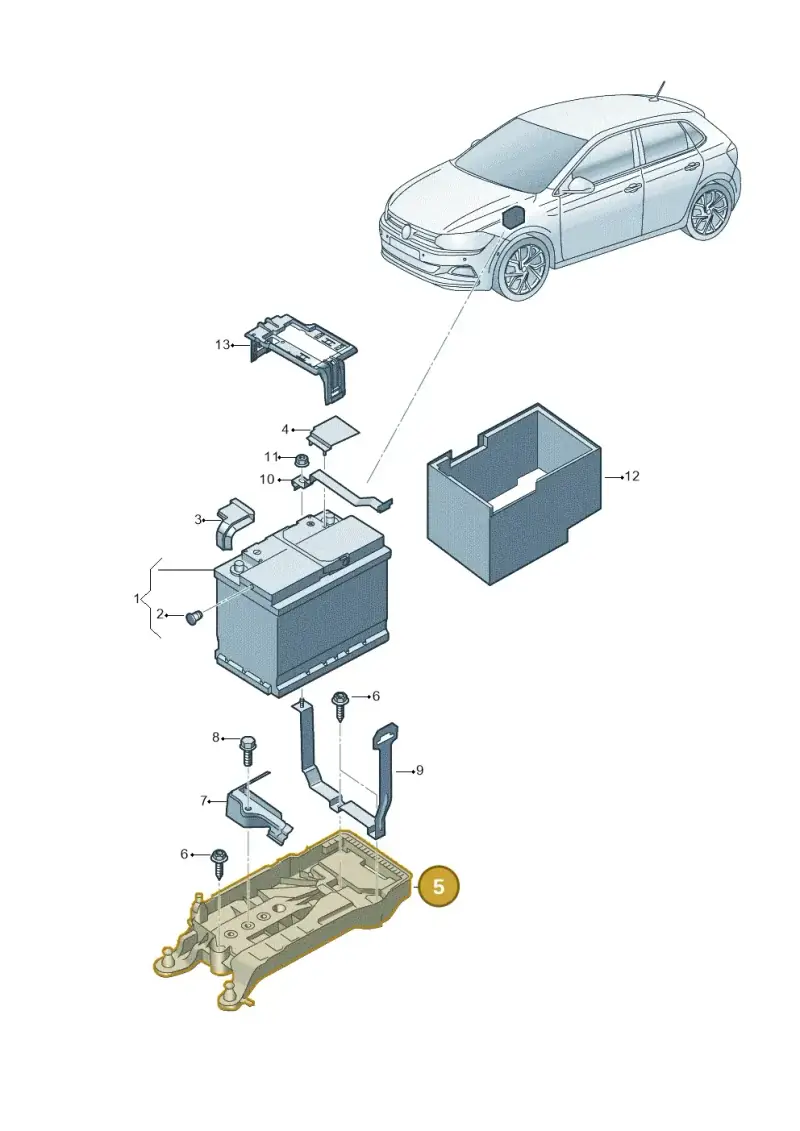 2Q0915331 — SEAT Ibiza FR (2017-) diagram 837915000, position 5