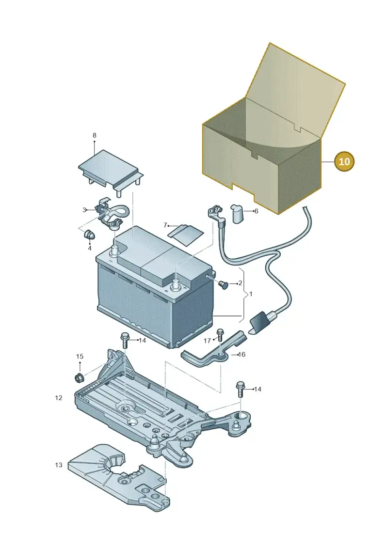 2Q0915418C — SEAT Ateca Style (2016-) diagram 745915000, position 10