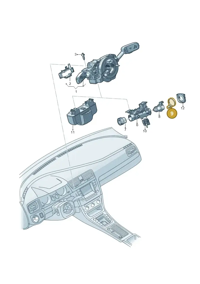 2Q0953254 — SEAT Tarraco FR (2018-2024) diagram 591953050, position 9