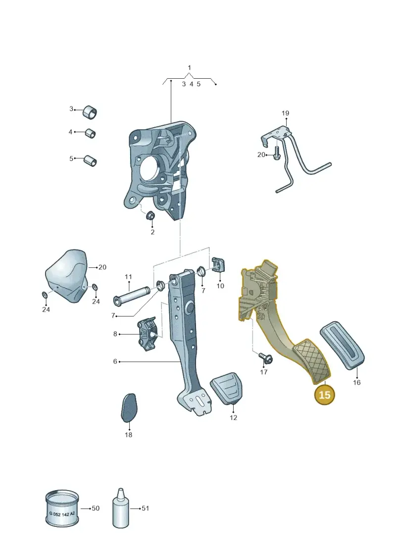 2Q2723503A — SEAT Arona FR (2017-) diagram 835721700, position 15