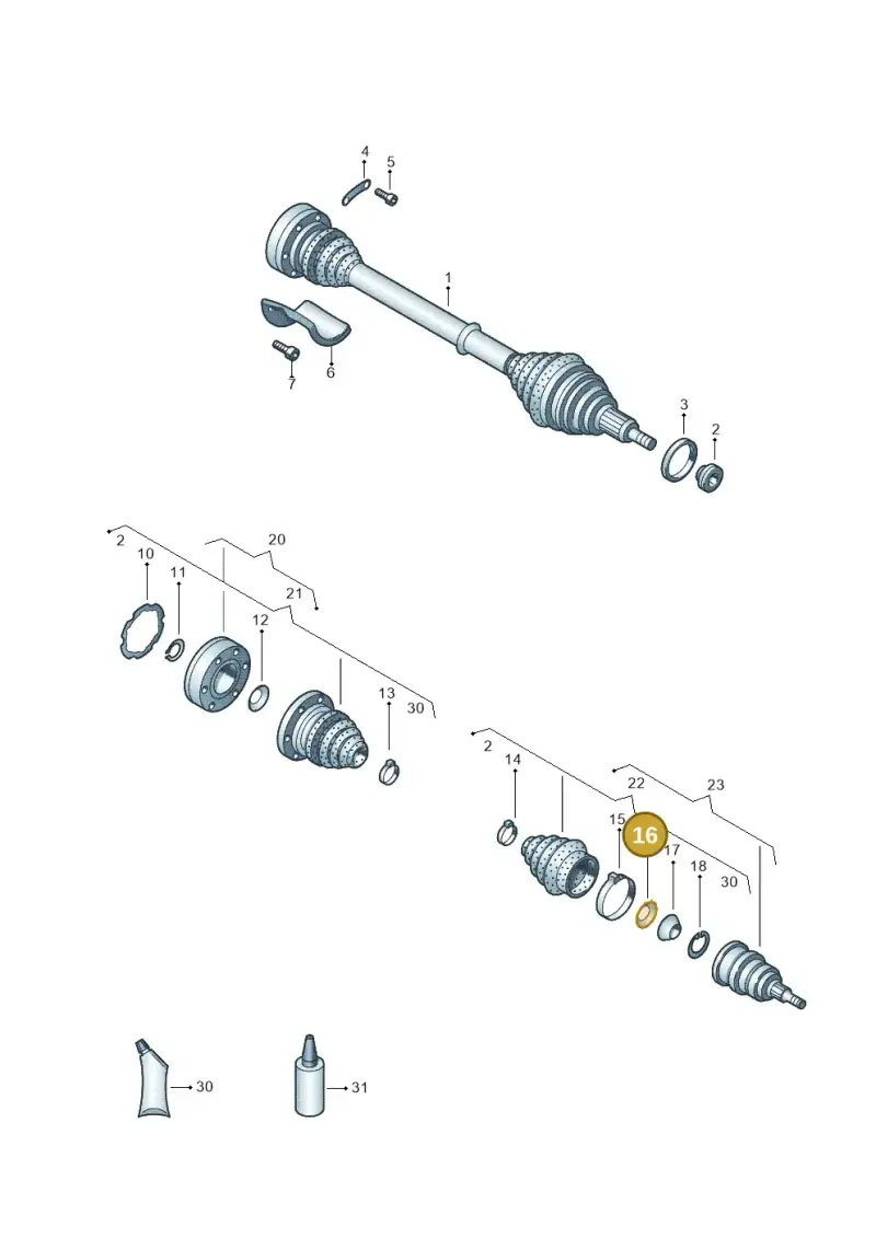 321407287 — SEAT Toledo Reference (2015-2019) diagram 672407500, position 16