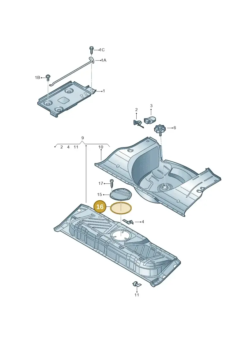 321803963 — SEAT AROSA (2003-2004) diagram 232803500, position 16