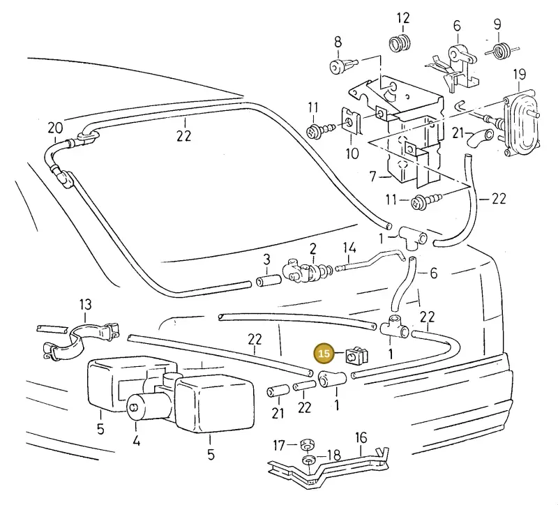 321971897 — SEAT TOLEDO        SEAT MOD.97>99 (1996-1999) diagram 130862100, position 15