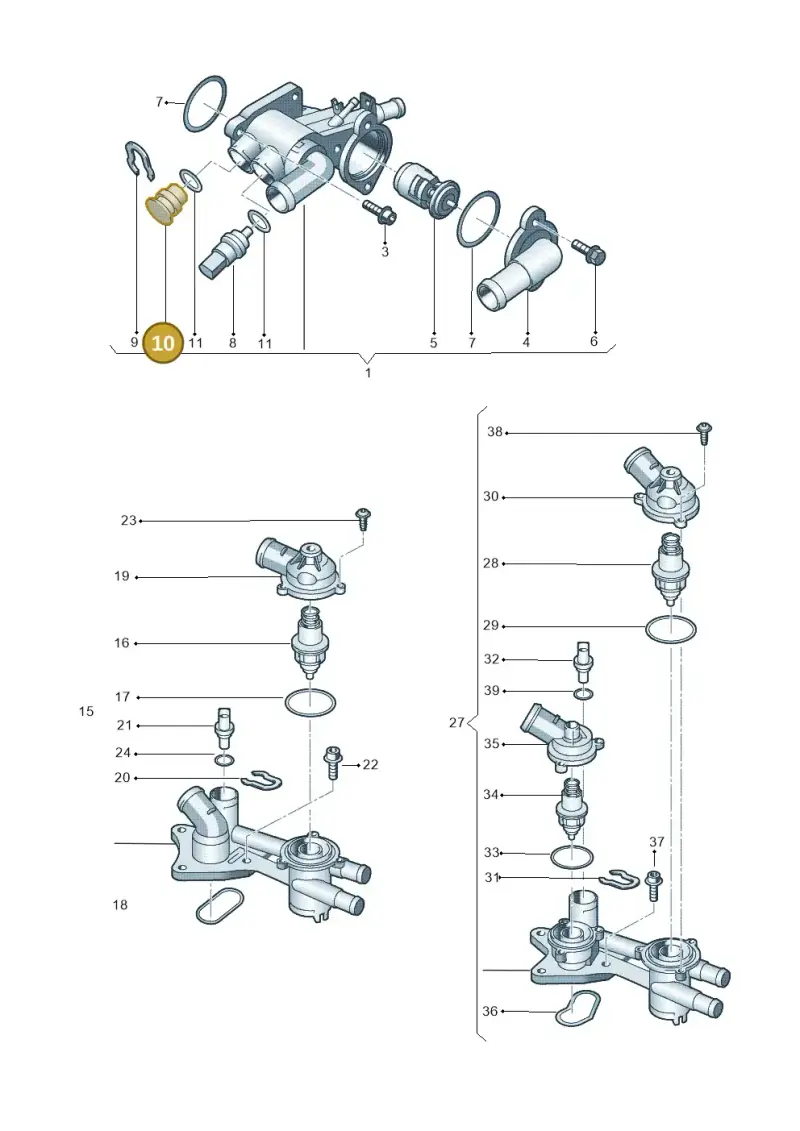 357121140 — SEAT Ibiza Reference (2012-2012) diagram 253121750, position 10