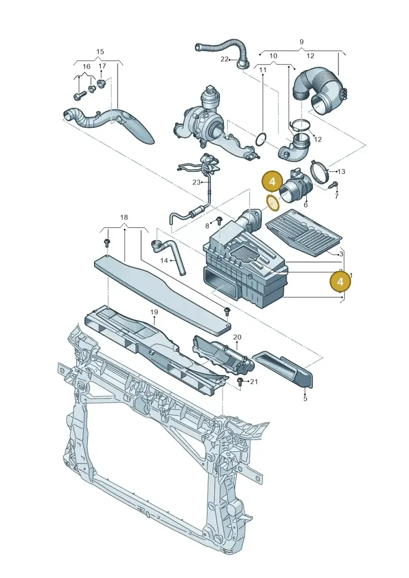 357129625A — SEAT Tarraco FR (2018-2024) diagram 884129000, position 4