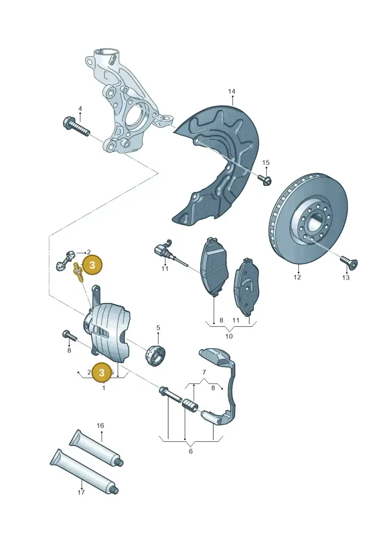 357615273 — SEAT Tarraco FR (2018-2024) diagram 745615250, position 3