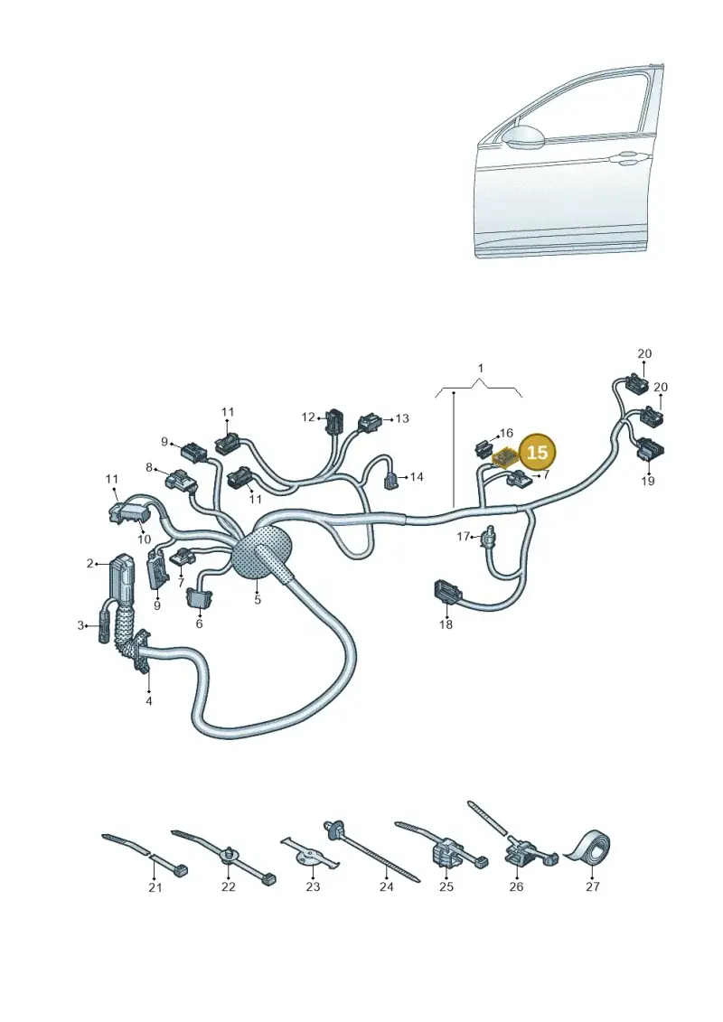 3AA972714 — SEAT Tavascan Cupra (2023-) diagram 20h972033, position 15