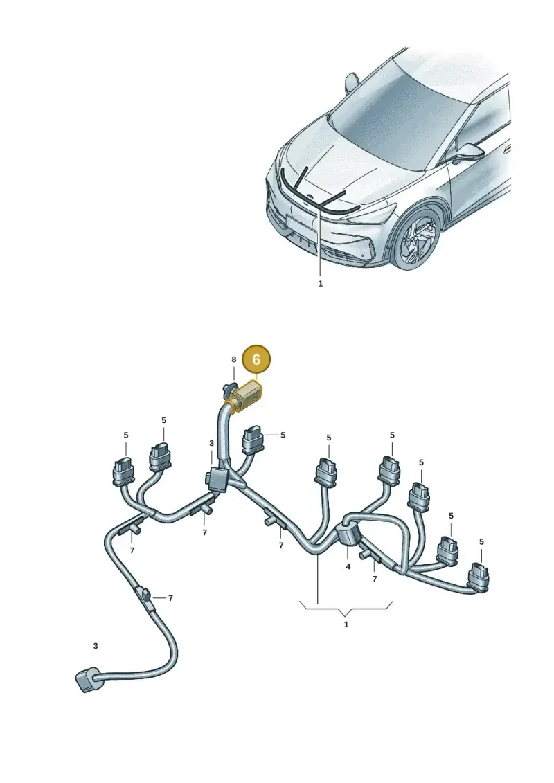3B0973813 — SEAT Tavascan Cupra (2023-) diagram 11h971500, position 6