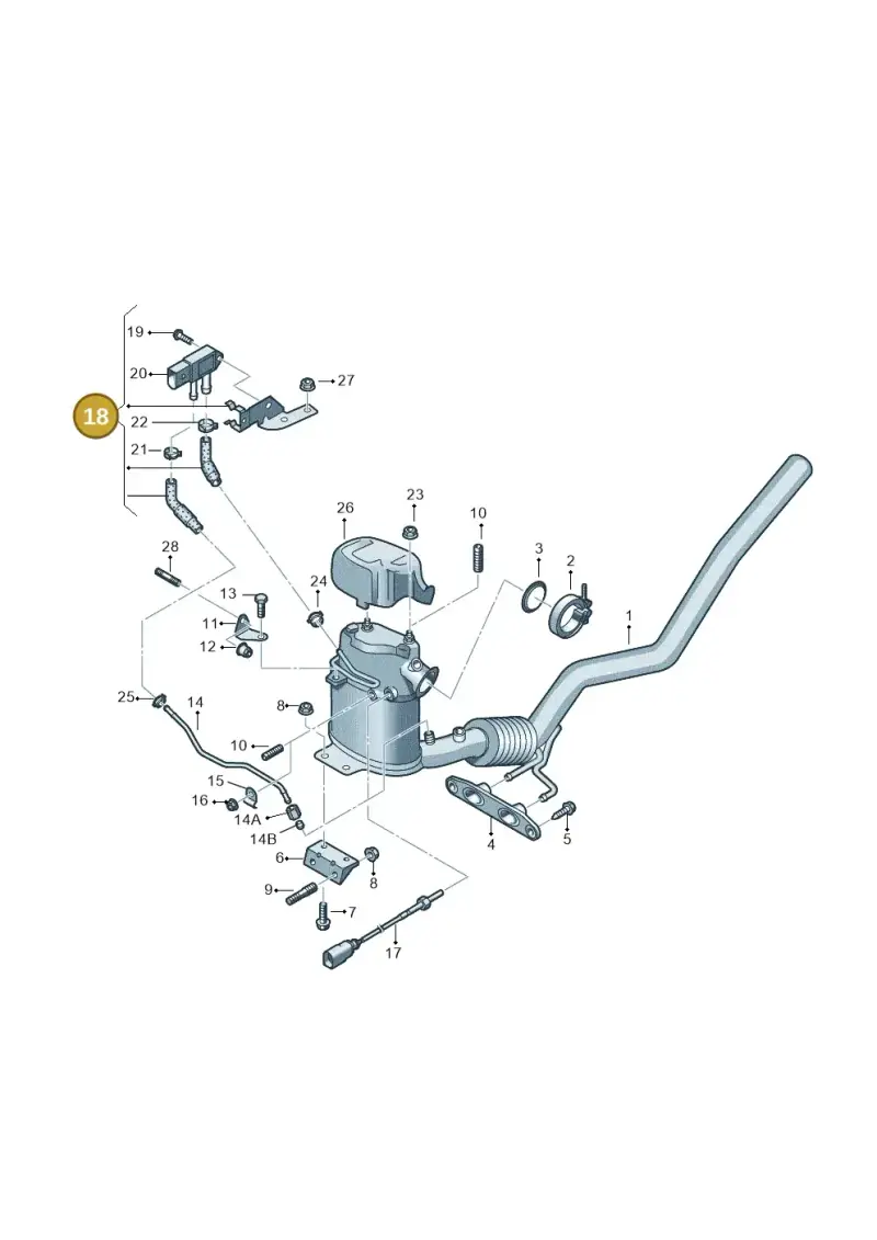 3C0131552Q — SEAT Altea XL Reference (2010-2013) diagram 649253700, position 18