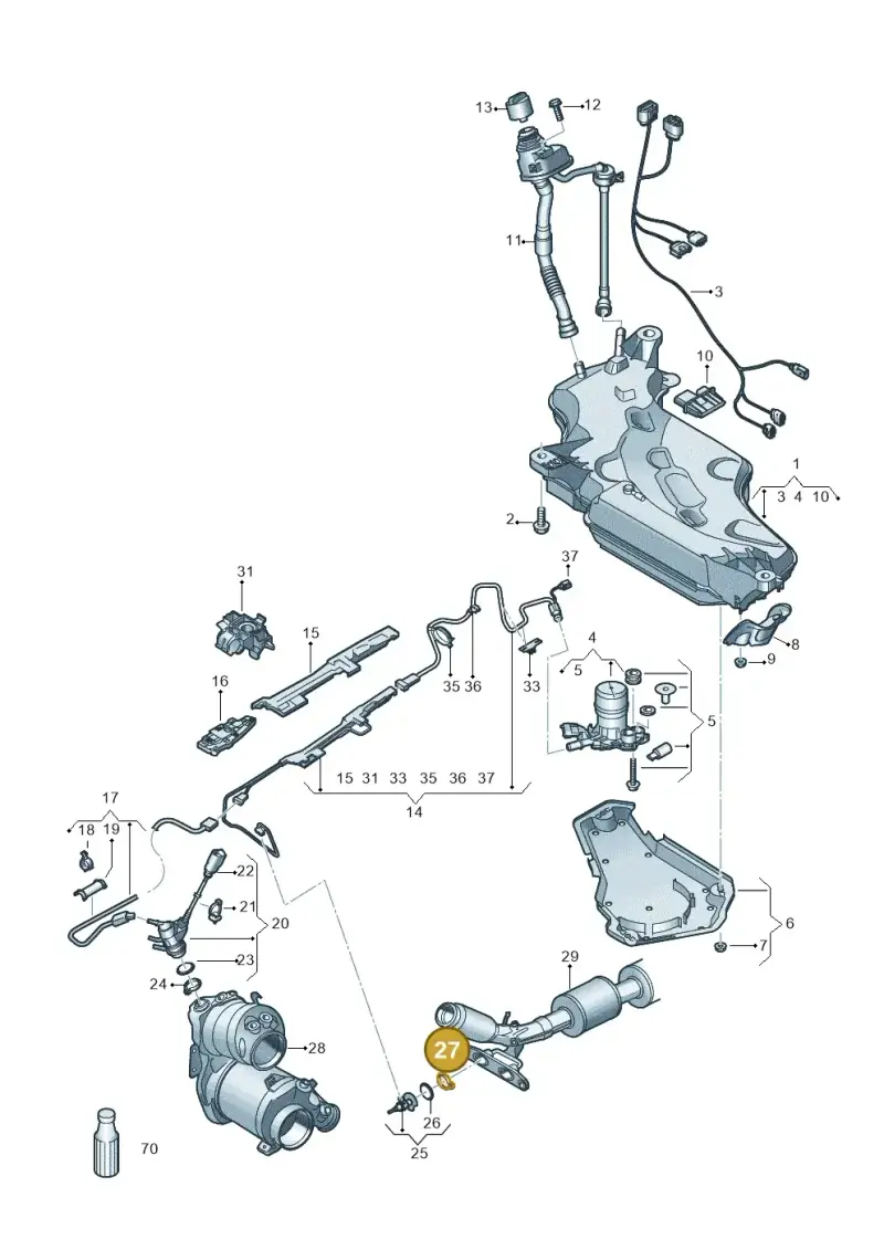 3C0253725 — SEAT Ateca Style (2016-) diagram 834201120, position 27