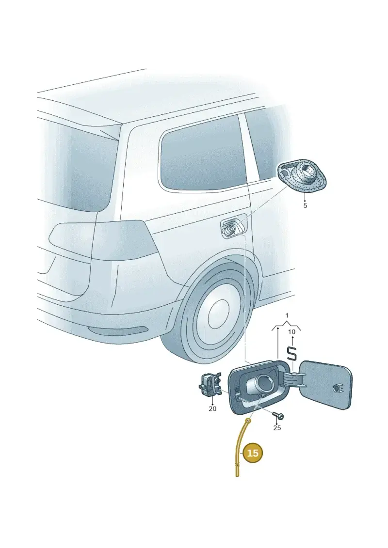 3D0809937B — SEAT Alhambra Stylance (2015-2022) diagram 689809000, position 15