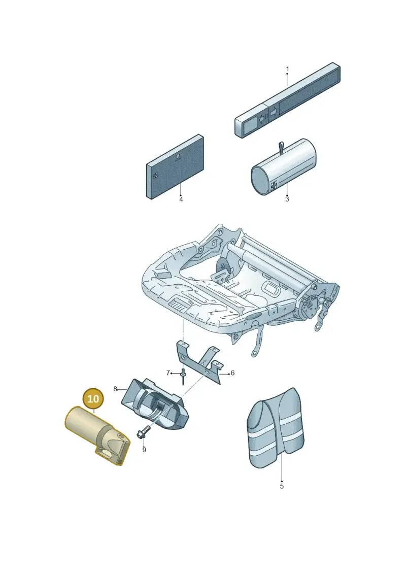 3D0860277 — SEAT Tarraco FR (2018-2024) diagram 746860000, position 10