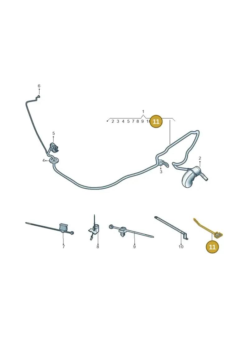 3D0971739B — SEAT Formentor TSI CUPRA (2020-) diagram 5fn972081, position 11
