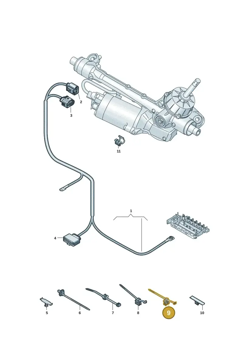 3D0971838L — SEAT Tavascan Cupra (2023-) diagram 10a971010, position 9