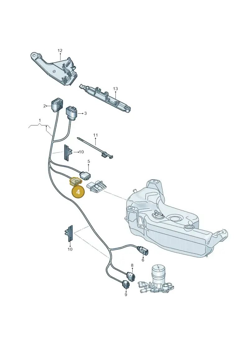 3D0973715 — SEAT Formentor TSI CUPRA (2020-) diagram 813971075, position 4
